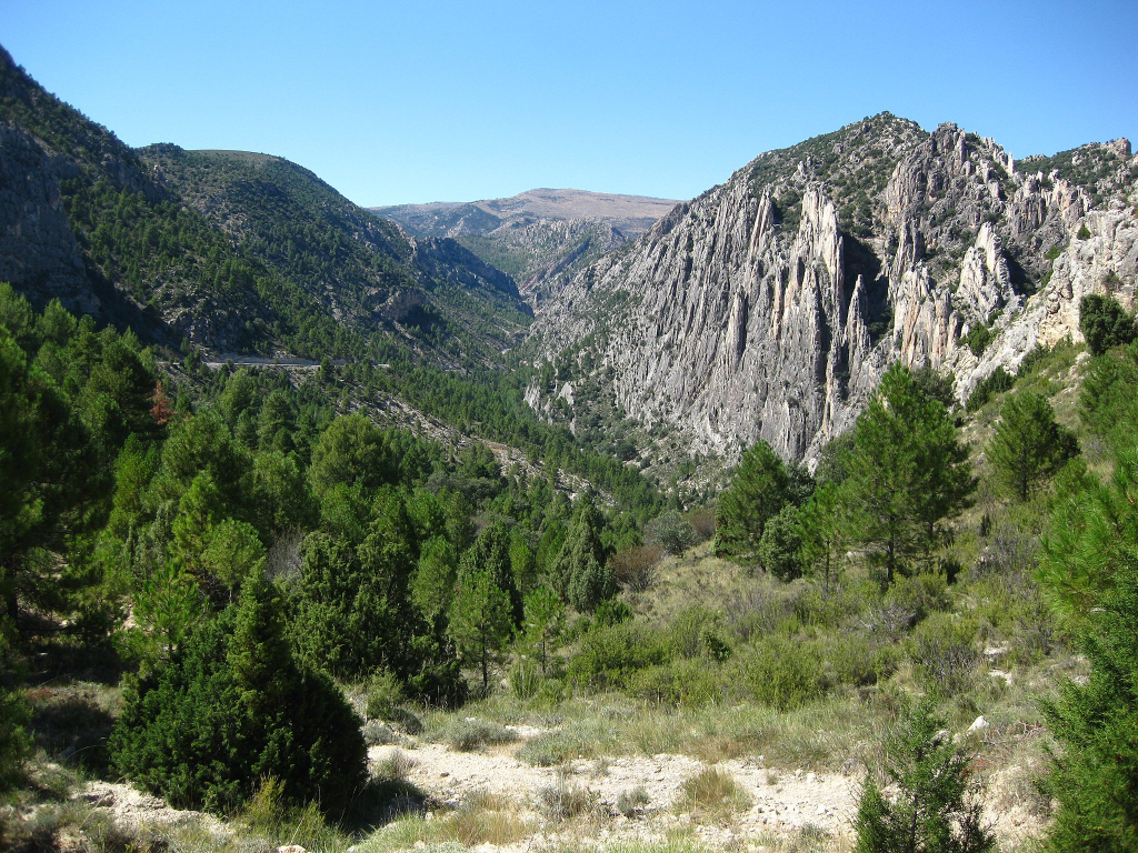 Órganos de Montoro, paisaje de la Ruta del Silencio